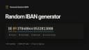GenerateRandomIBAN.com