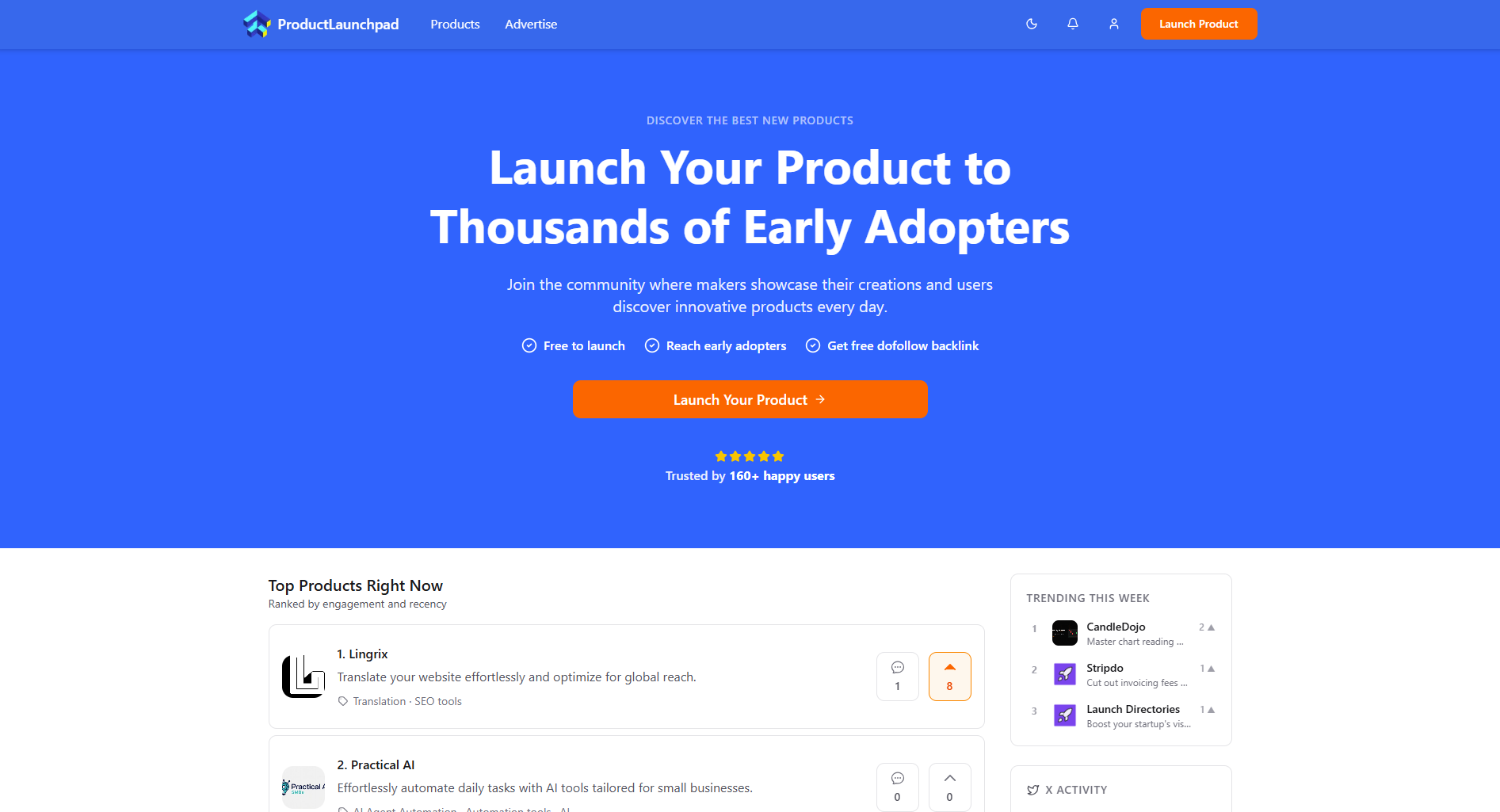 Product Launchpad