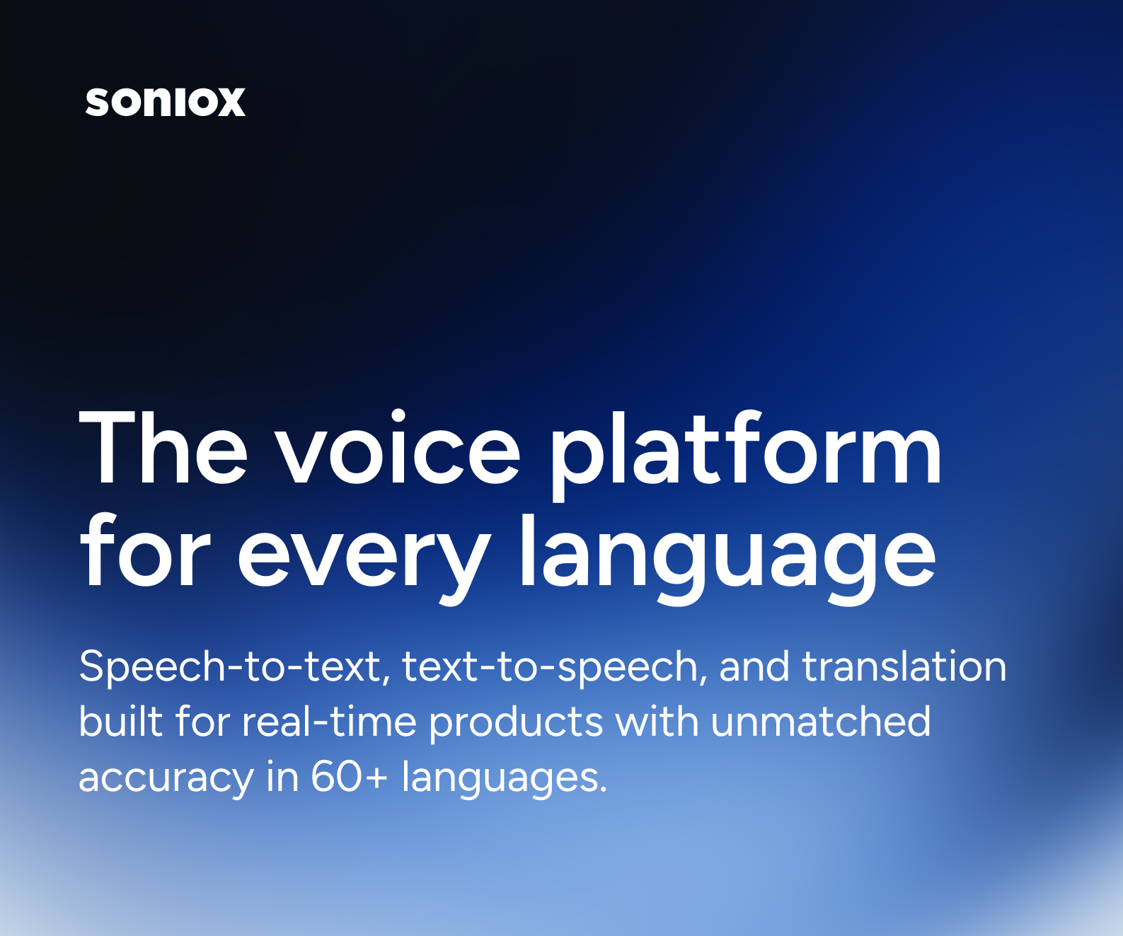Soniox