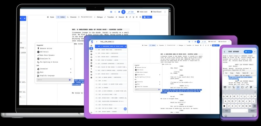 AI Script Breakdown Software