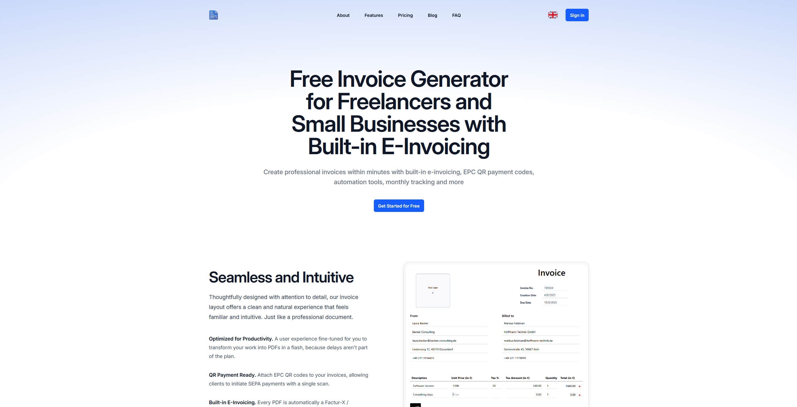 Snaply Invoicing