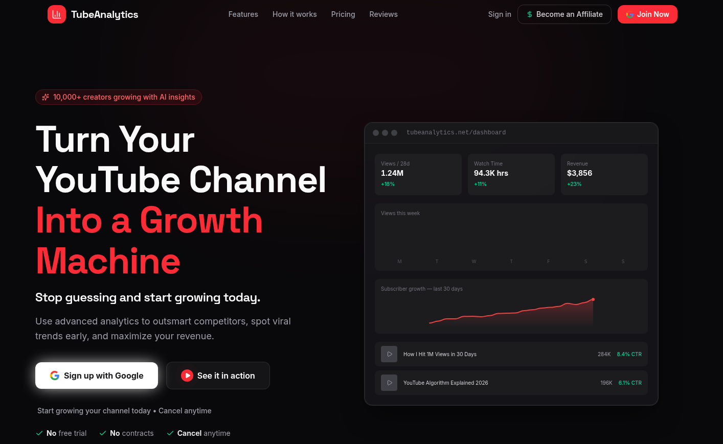 TubeAnalytics