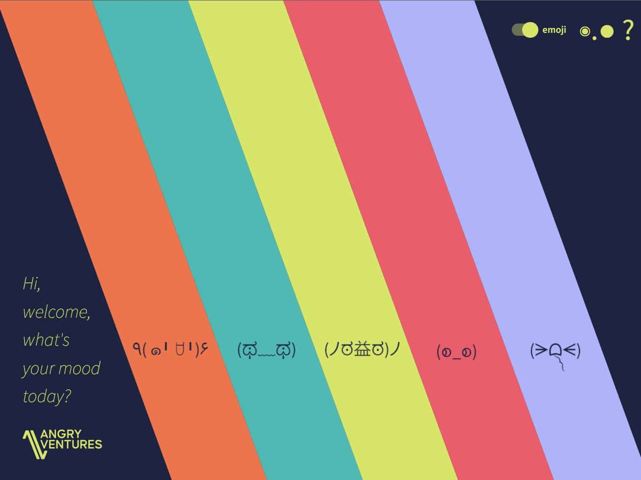 Screenshot of the Angry Ventures | AV7 website