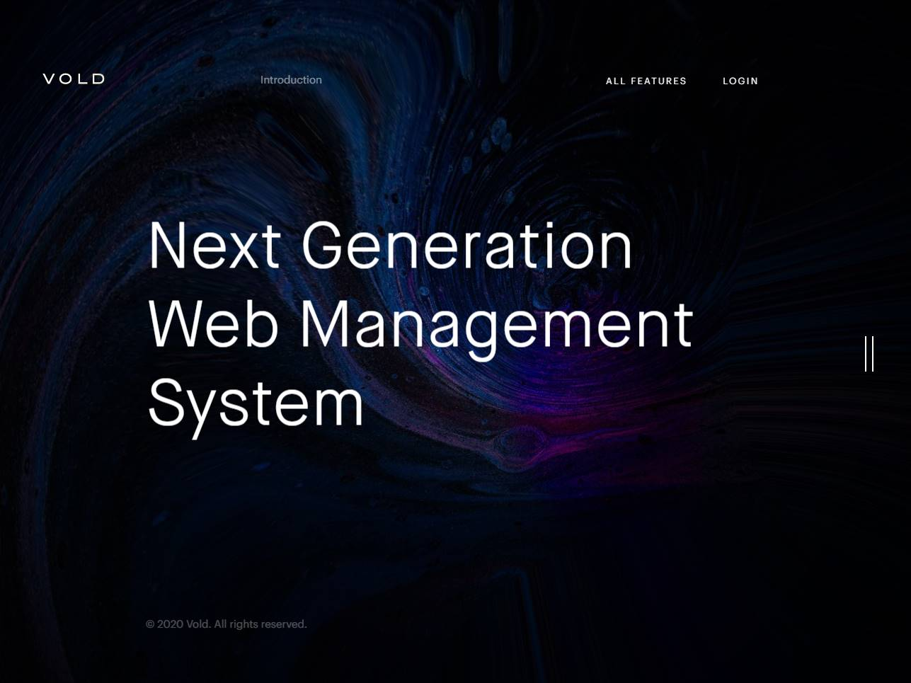 Screenshot of the Arvoux website