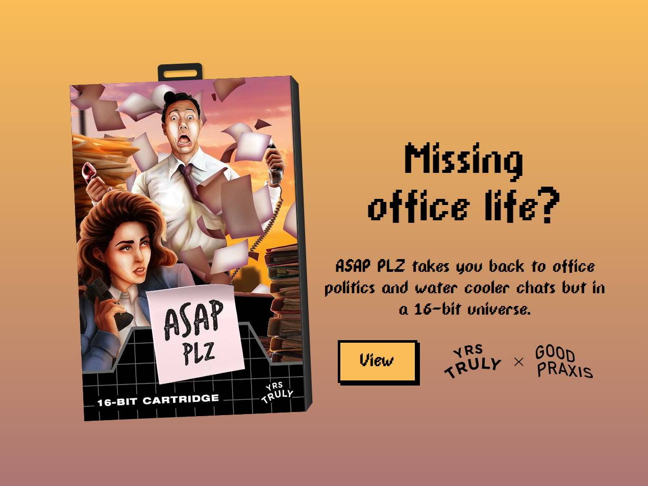 Screenshot of the ASAP PLZ website