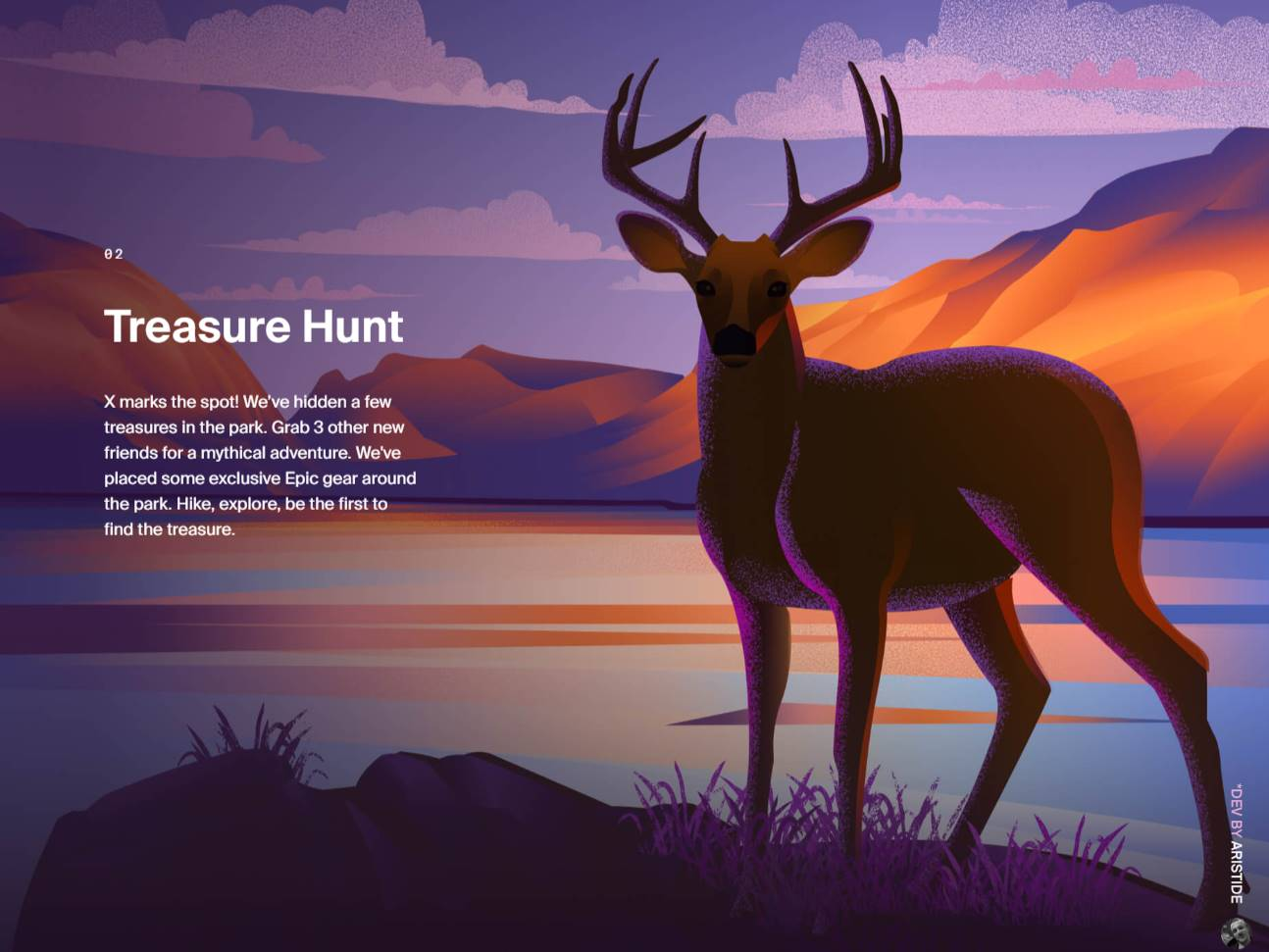 Screenshot of the Epicurrence No.8 website
