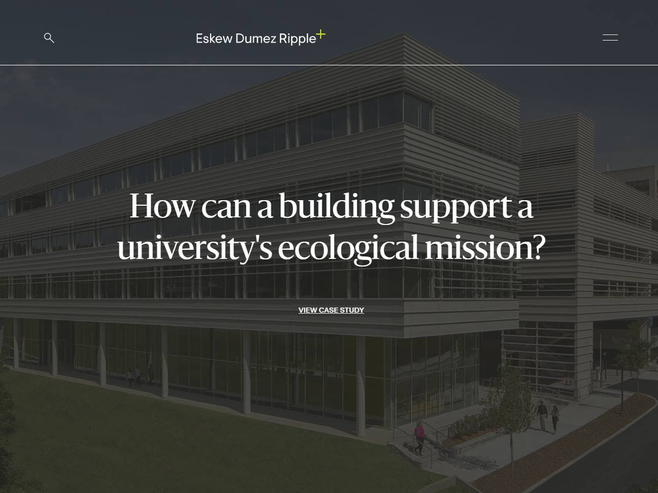 Screenshot of the Eskew Dumez Ripple website