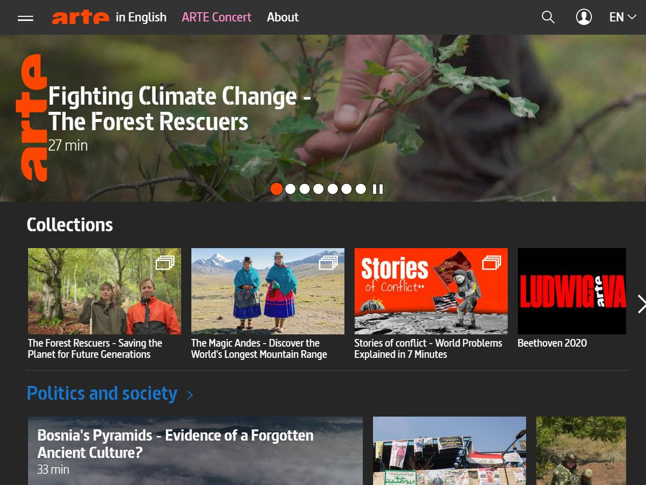 Screenshot of the Gifmylive website