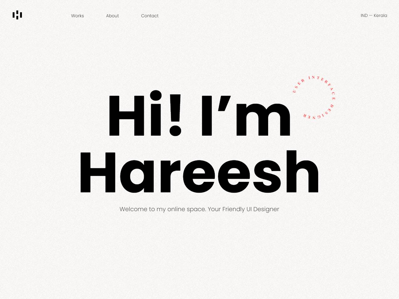 Screenshot of the Hareeshlive website