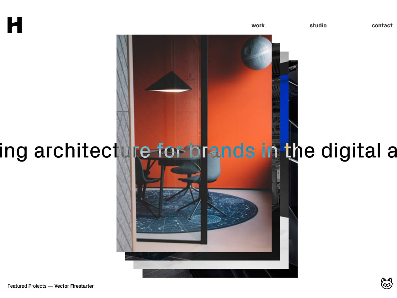 Screenshot of the Heller Designstudio website