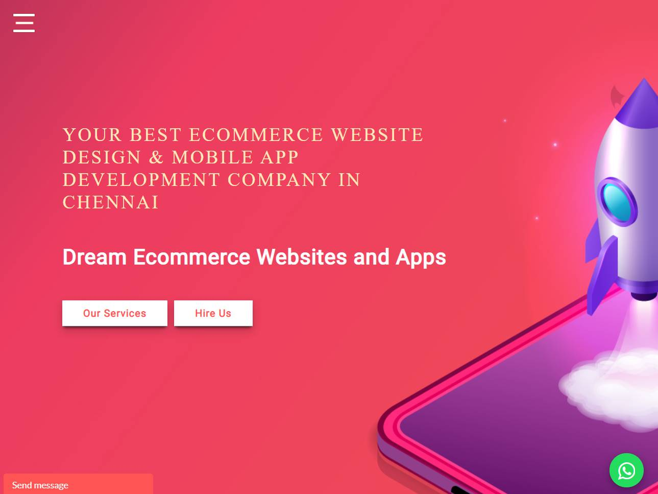 Screenshot of the Muviereck Tech website