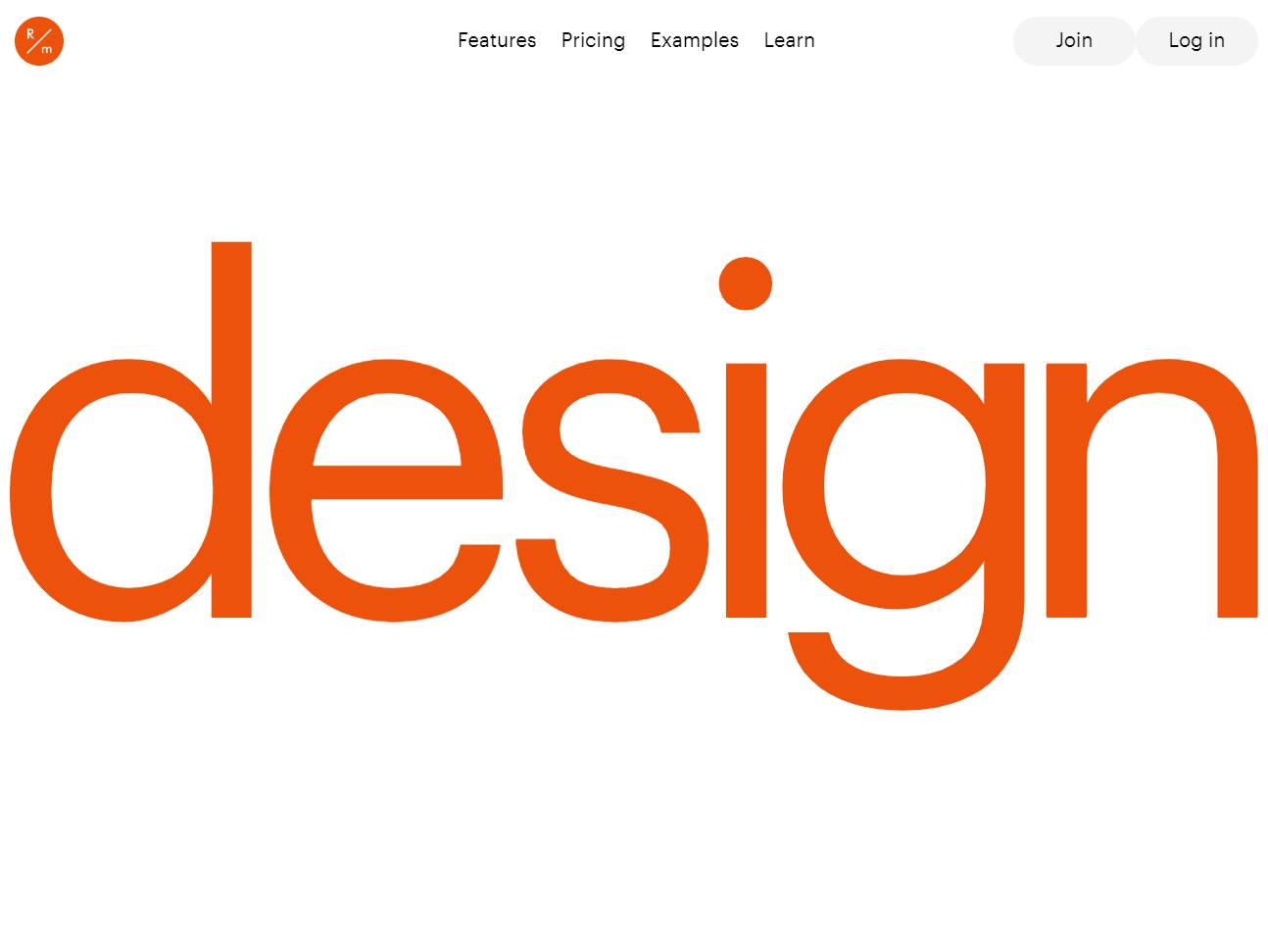 Screenshot of the Readymag website