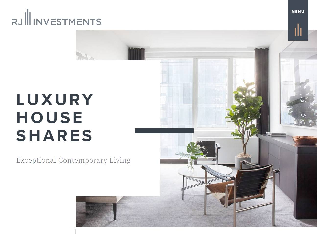 Screenshot of the RJ Investments website
