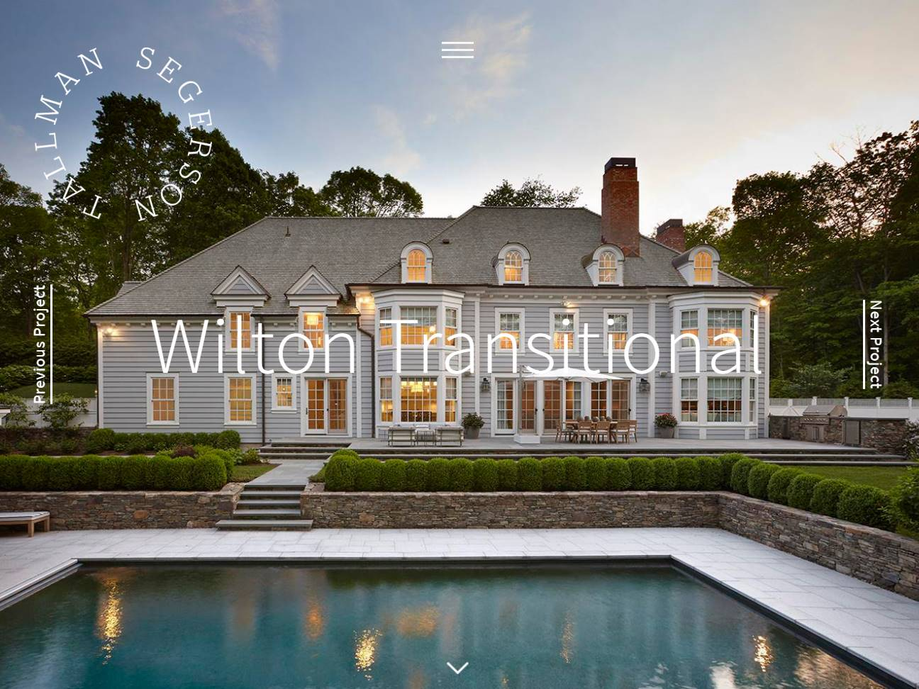 Screenshot of the Tallman Segerson website