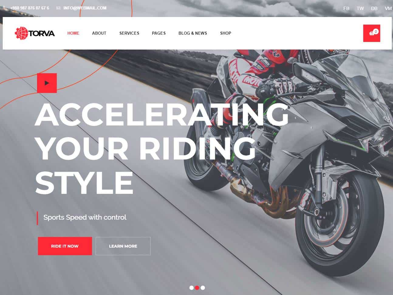 Screenshot of the Trova website