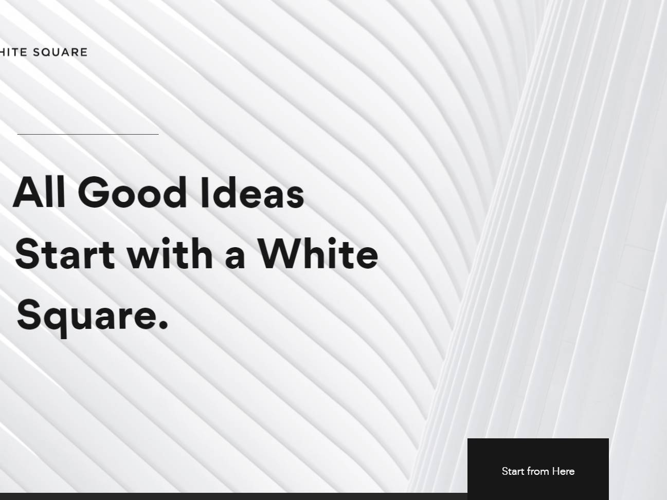 Screenshot of the White Square website