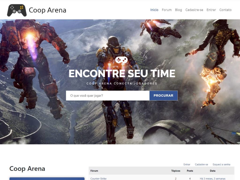 Coop Arena website design awards sites gallery css