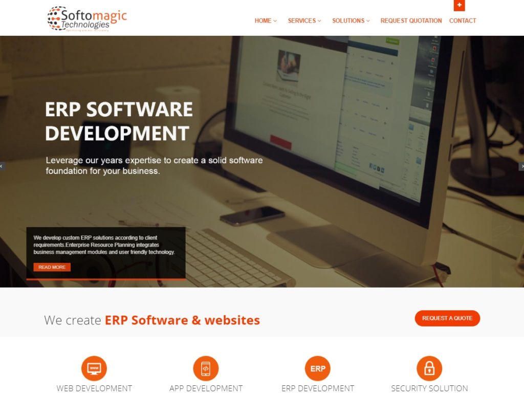 Softomagic Technologies css design awards gallery