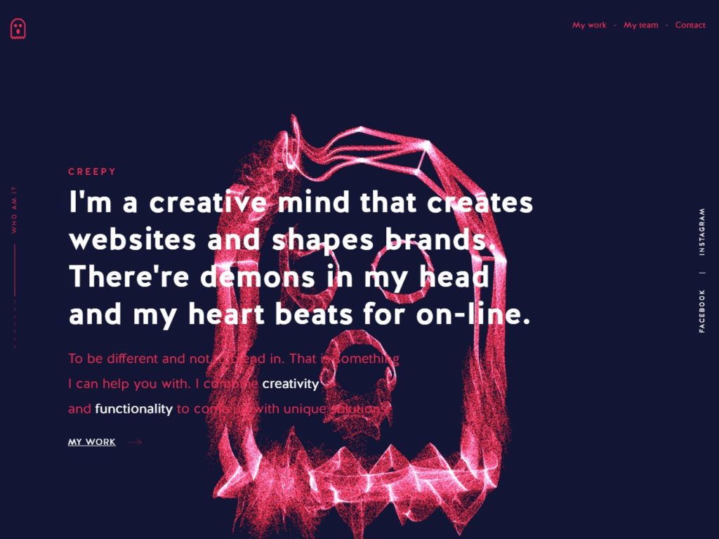 Creepy Studio Site Sites Gallery CSS Design Awards