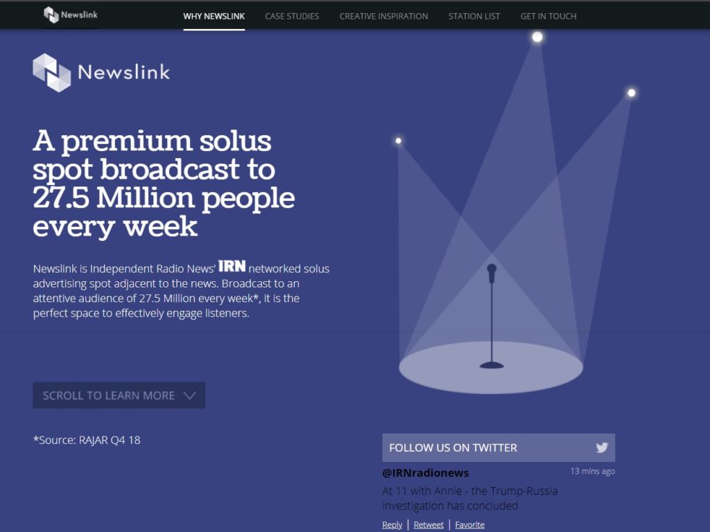 Newslink Marketing CSS Design Awards Winner Sites Gallery