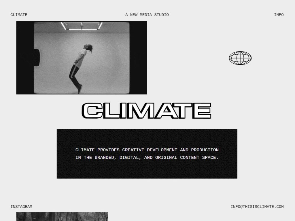 Climate CSS Design Awards Winner sites gallery