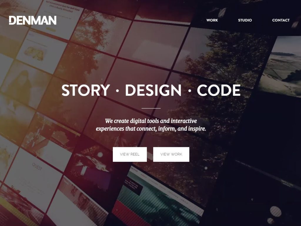 Denman Digital CSS Design Awards Winner sites gallery
