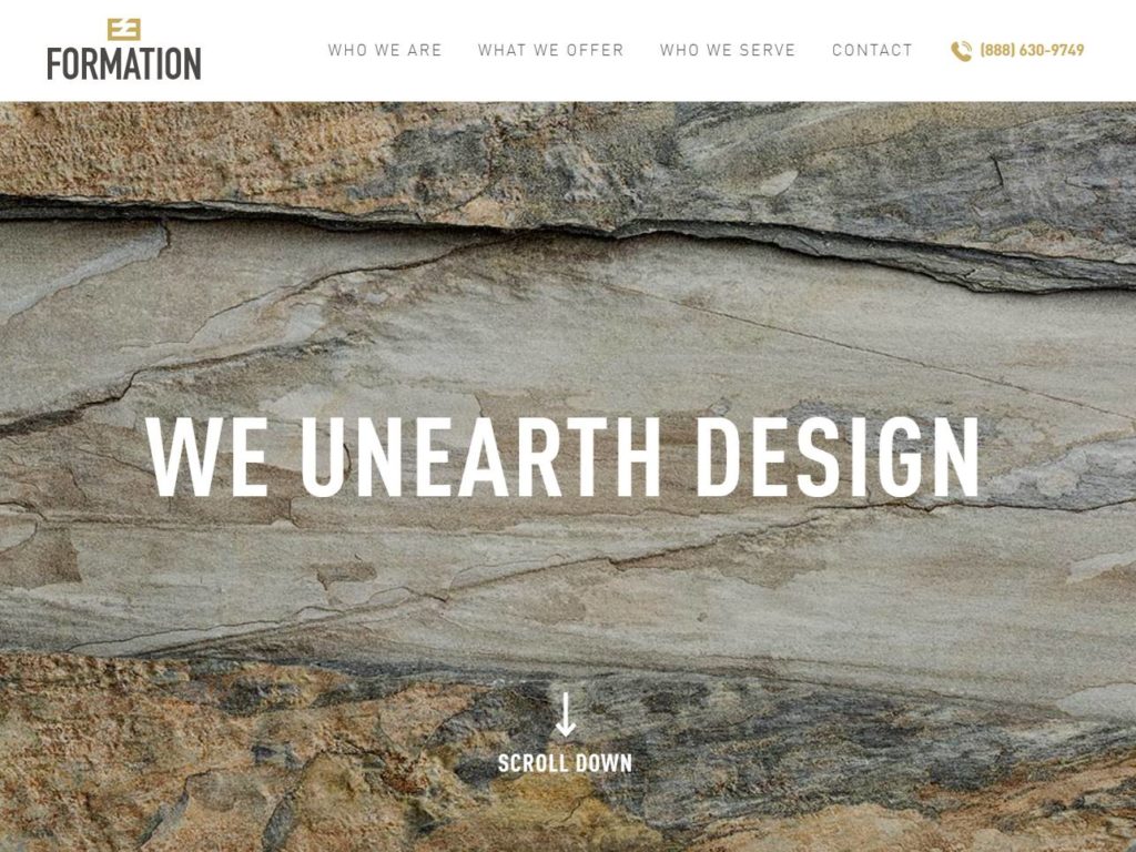 Formation CSS Design Awards Winner Sites Gallery