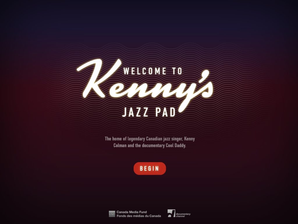 Kenny's Jazz Pad CSS Design Awards Winner sites gallery