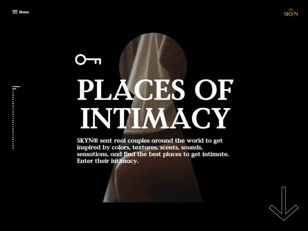 Places of intimacy CSS Design Awards Winner sites gallery