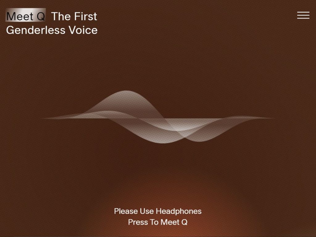 The First Genderless Voice CSS Design Awards Winner Sites Gallery