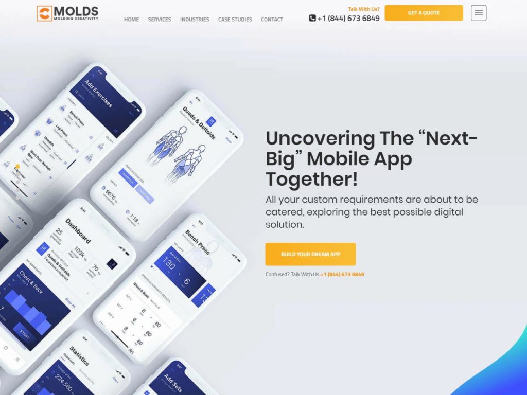 Cmolds CSS Design Awards Winner sites gallery