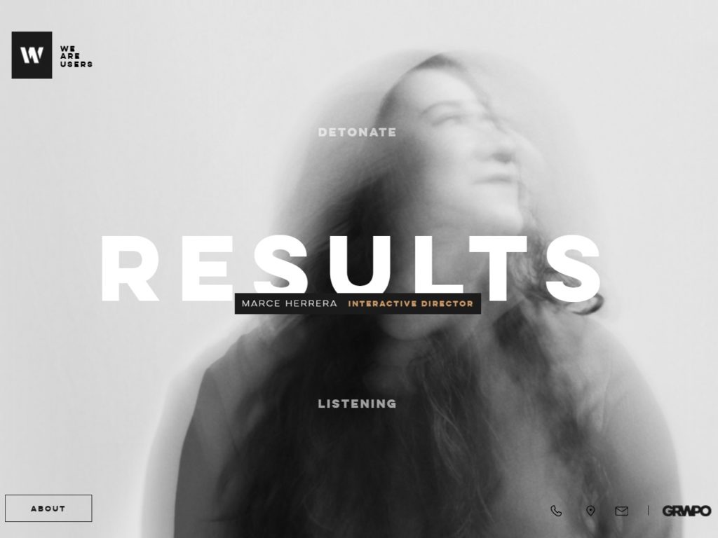 Grupo W CSS Design Awards Winner sites gallery