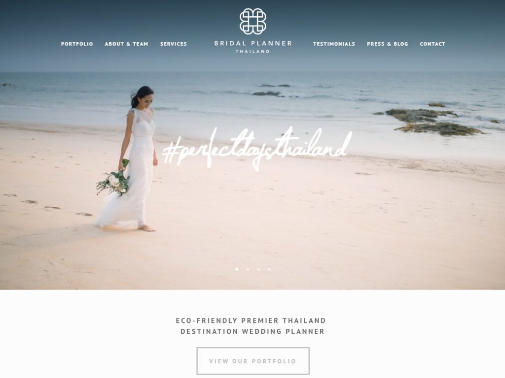 The Bridal Planner CSS Design Awards Winner sites gallery