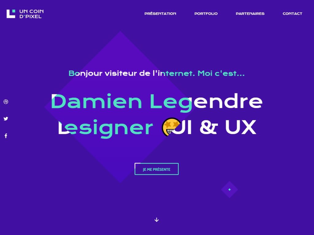 Un Coin D'Pixel CSS Design Awards Winner sites gallery