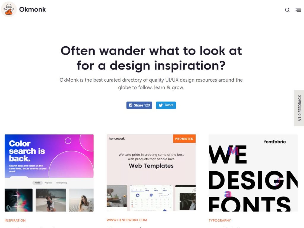 Okmonk CSS Design Awards Winner sites.gallery