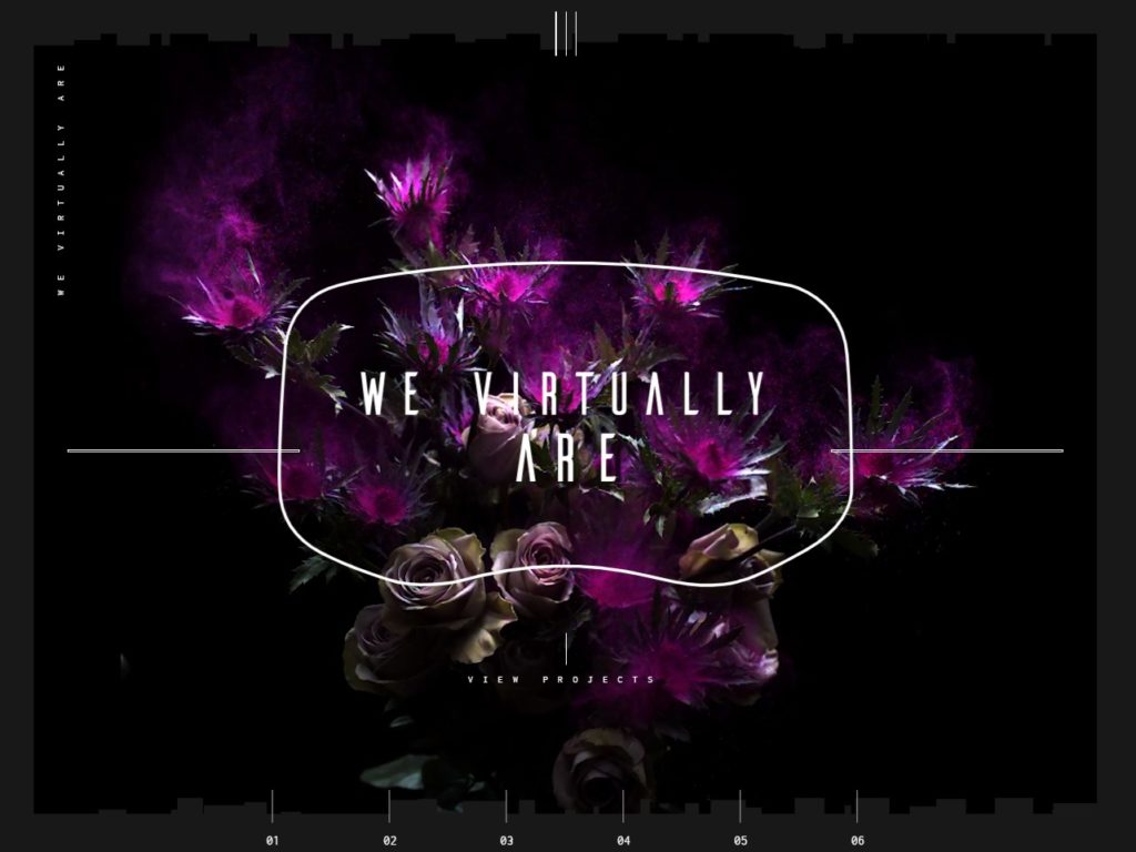 We Virtually Are CSS Design Awards Winner sites gallery