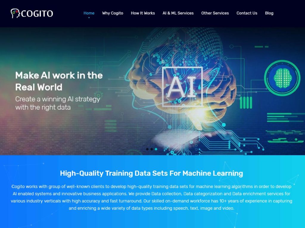 Cogitotech CSS Design Awards Winner sites gallery