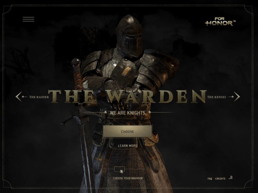 For Honor - Scars CSS Design Awards Winner sites gallery
