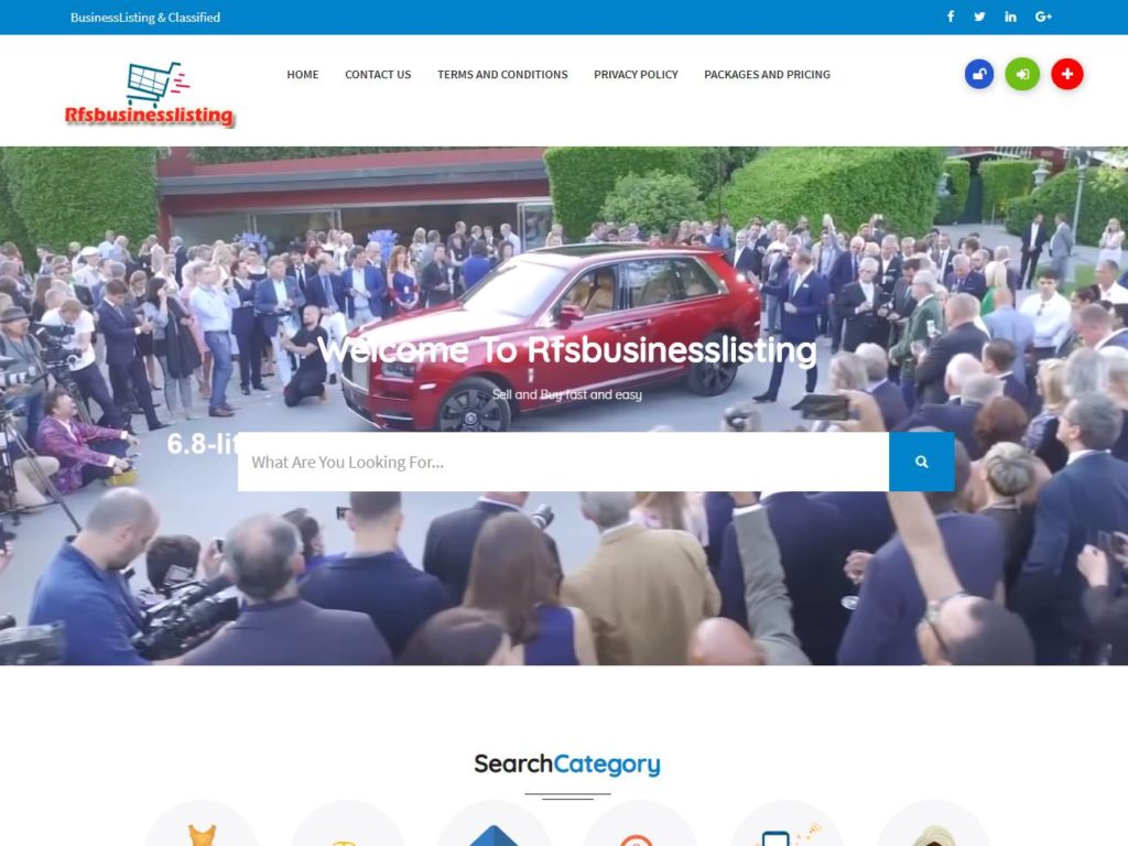 RFS Business listing CSS Design Awards Winner sites gallery