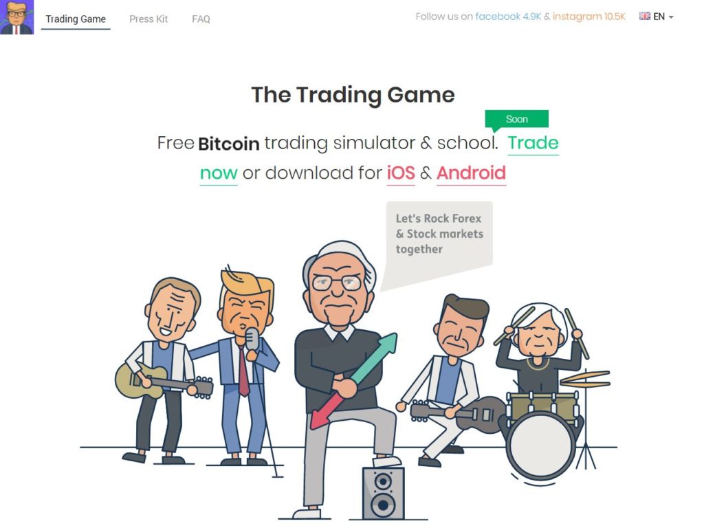 The Trading Game CSS Design Awards Winner Sites Gallery