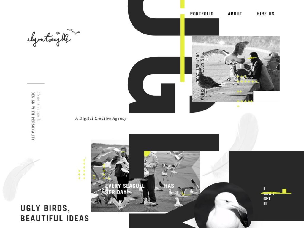 Elegant Seagulls sites gallery CSS Design Awards Winner