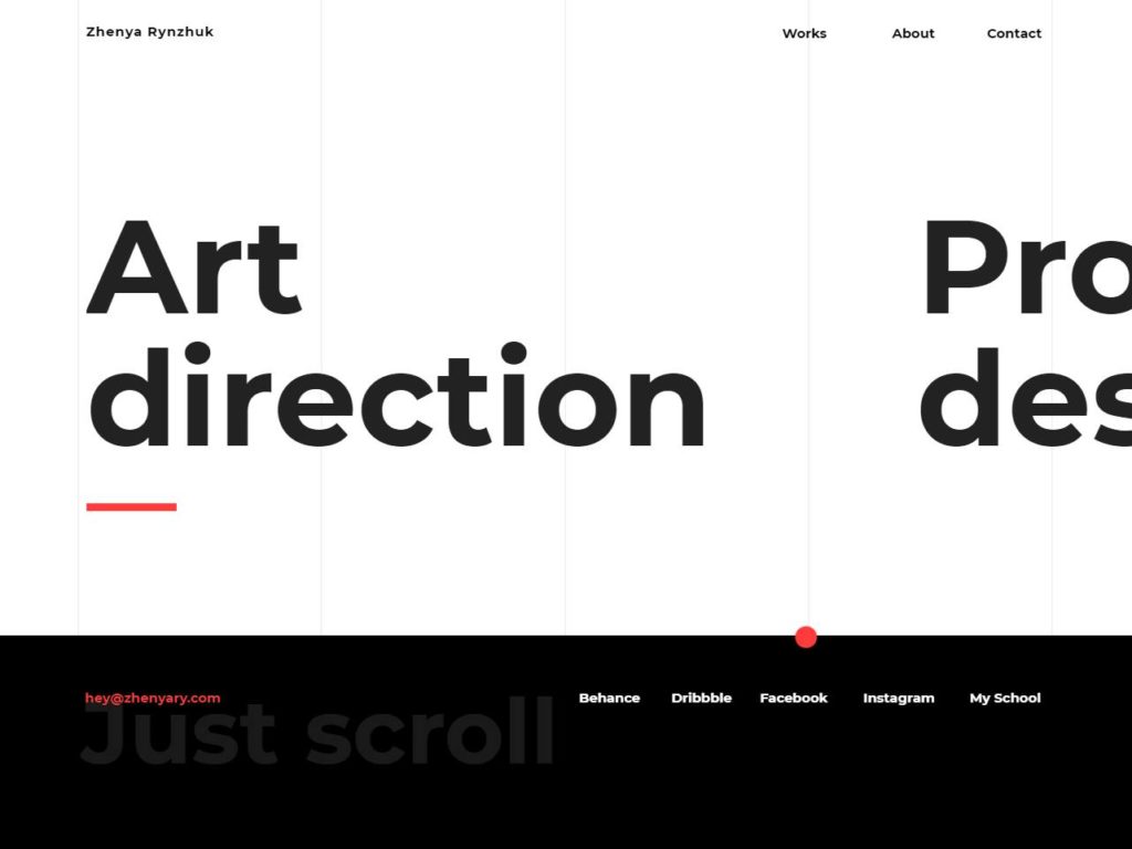 Zhenya Rynzhuk CSS Design Awards Winner sites gallery