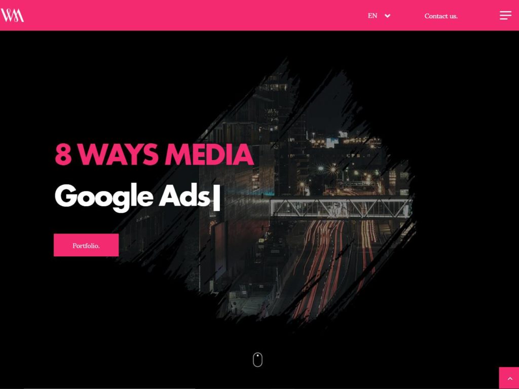 8 Ways Media SA CSS Design Awards Winner