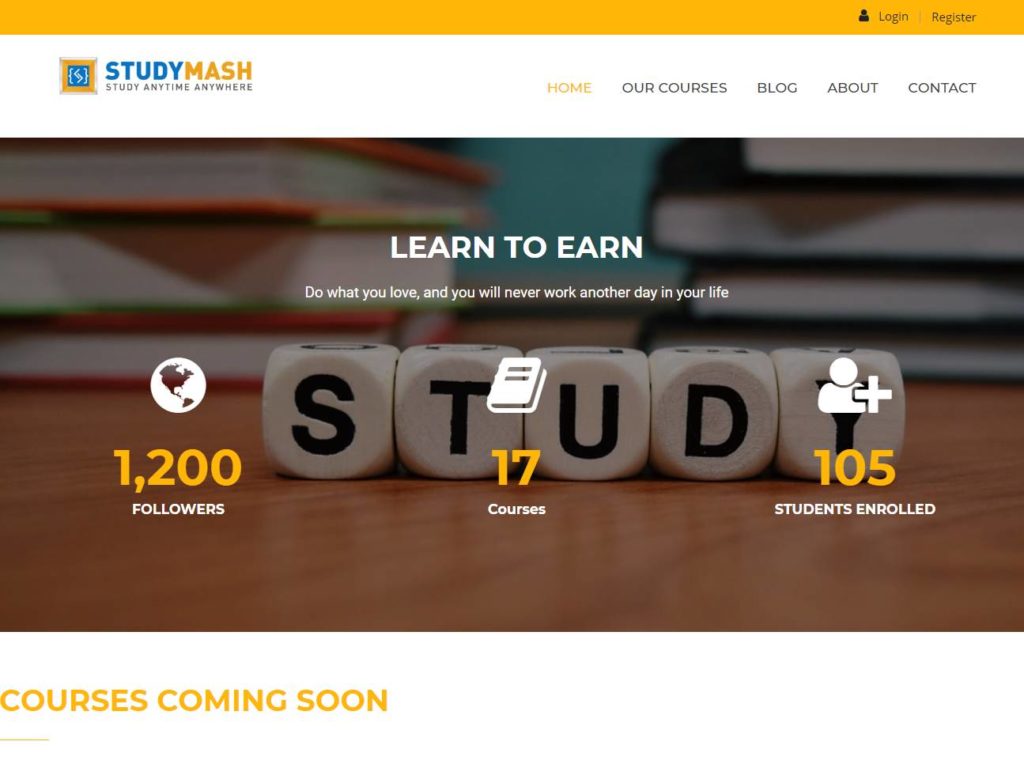 Studymash CSS Design Awards Winner sites gallery