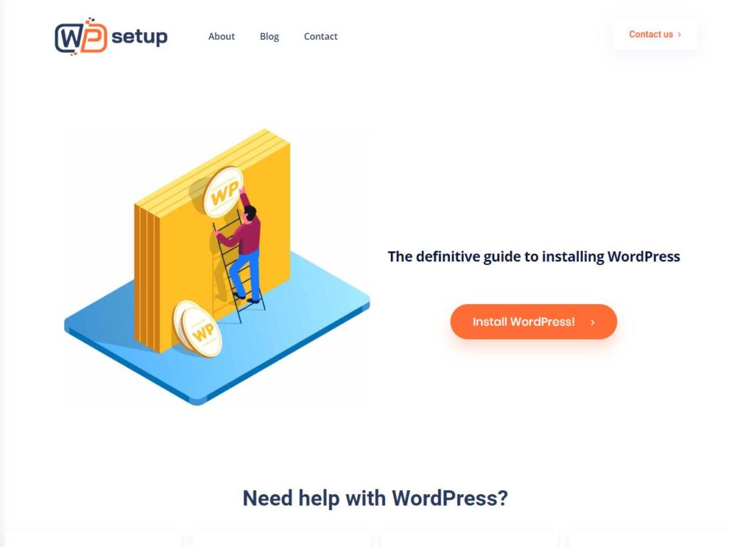 WPsetup CSS Design Awards Winner sites gallery
