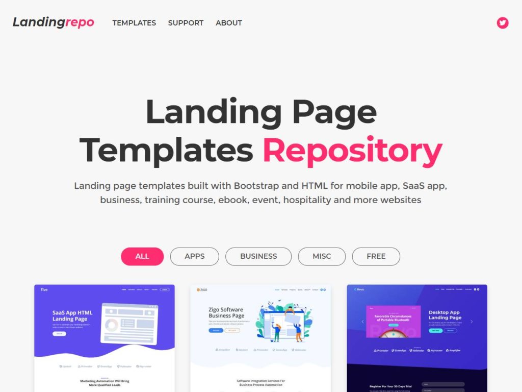 Landingrepo