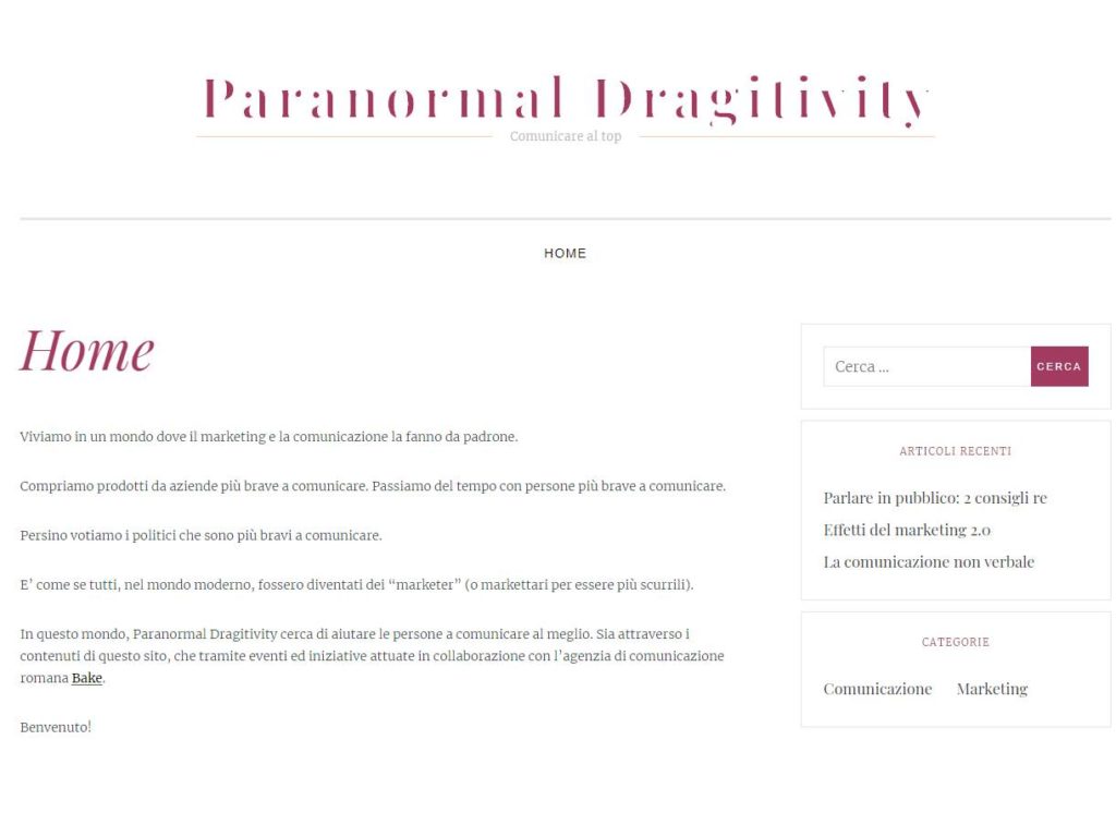 Paranormal Dragitivity