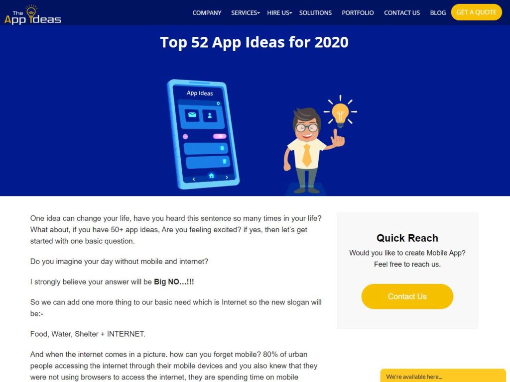 The App Ideas