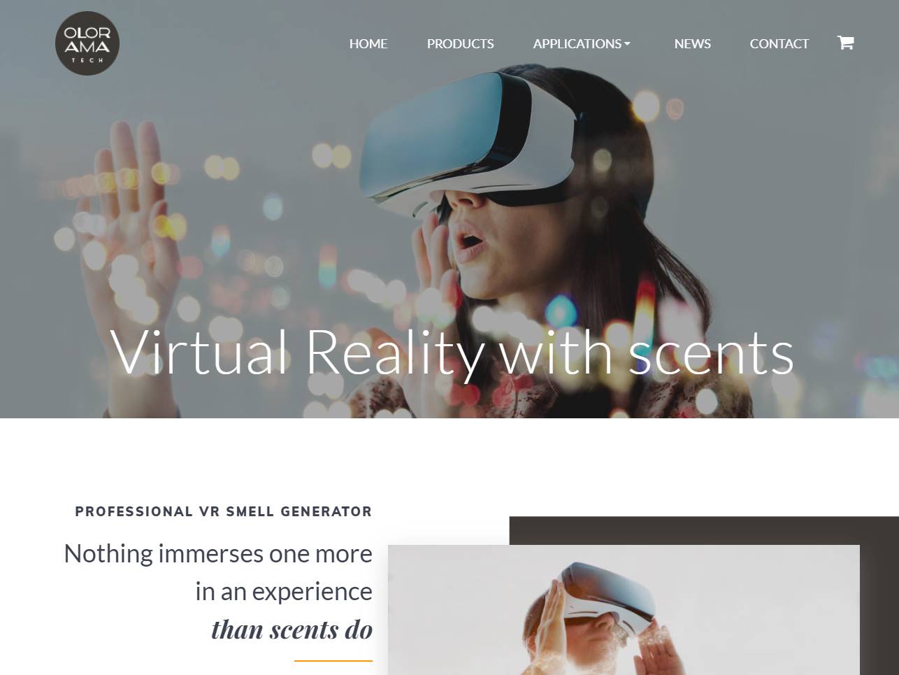 Virtual Reality with Scents