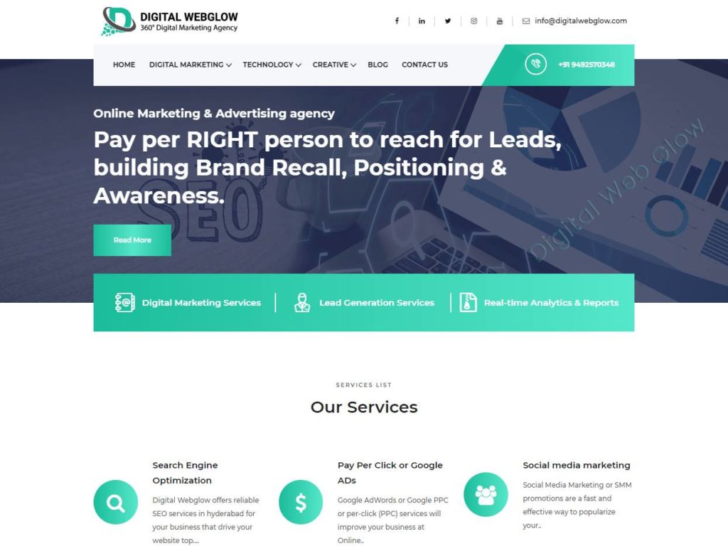 Digital Webglow